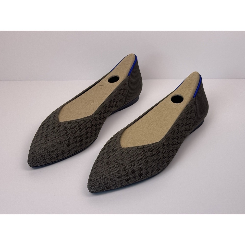 Rothy's The Point II Women's Size 8.5 Safari Basketweave 152-072